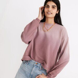 Madewell Dip-Dye (Re)sourced Cotton Swing Sweatshirt (XL)
